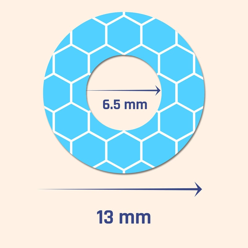 TownStix 2000 Pack, Hole Reinforcement Stickers Labels - 0.25", 20 Assorted Designs - Image 3